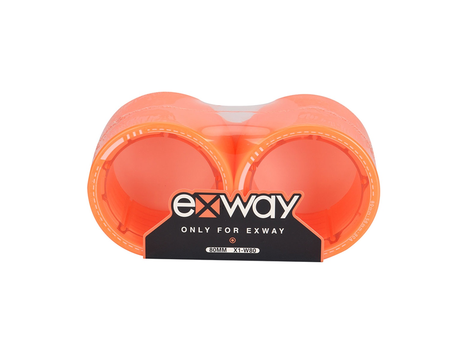 Grip Rollen/Sleeves 80x56mm zu Exway X1 - Elektro Skateboard - Longboard