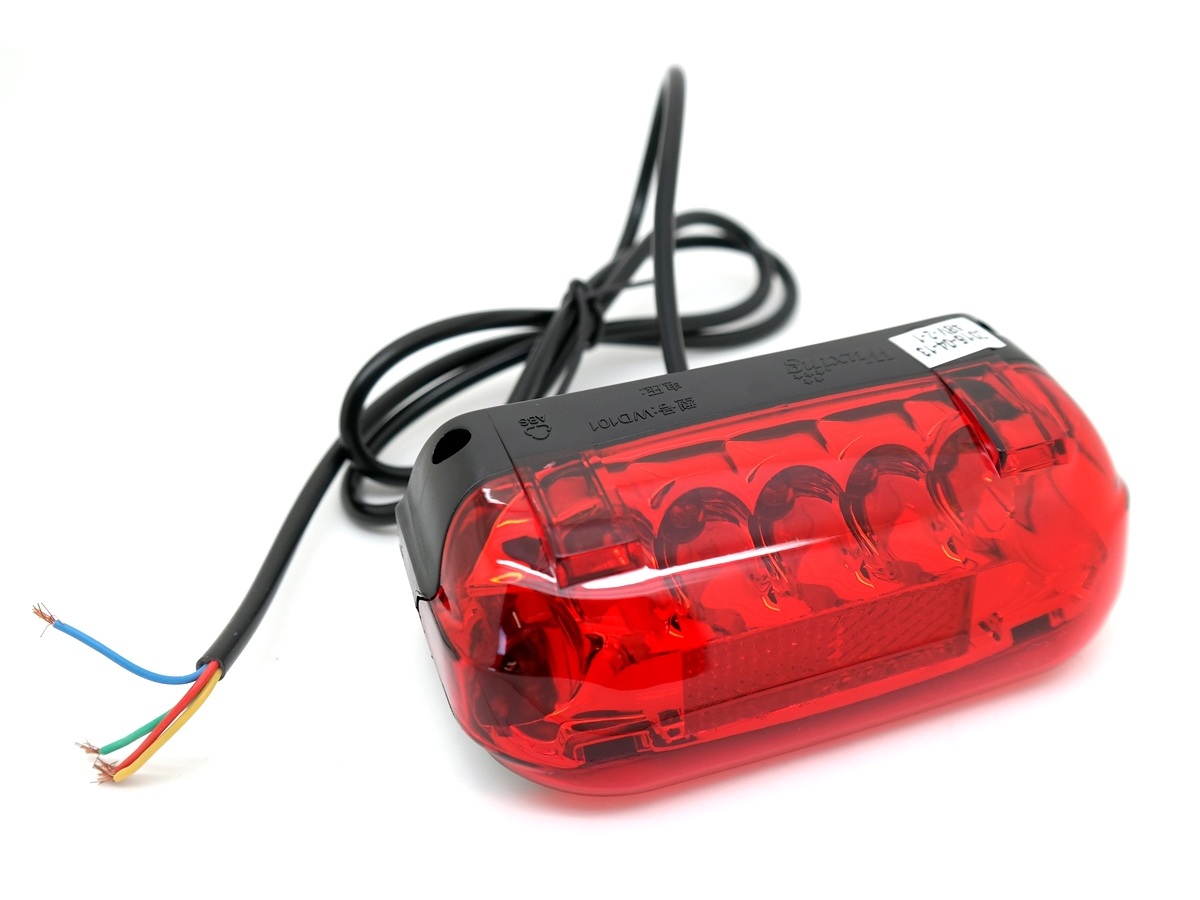 Rücklicht zu Dreirad Elektro-Scooter, 500 Watt - 24-48V