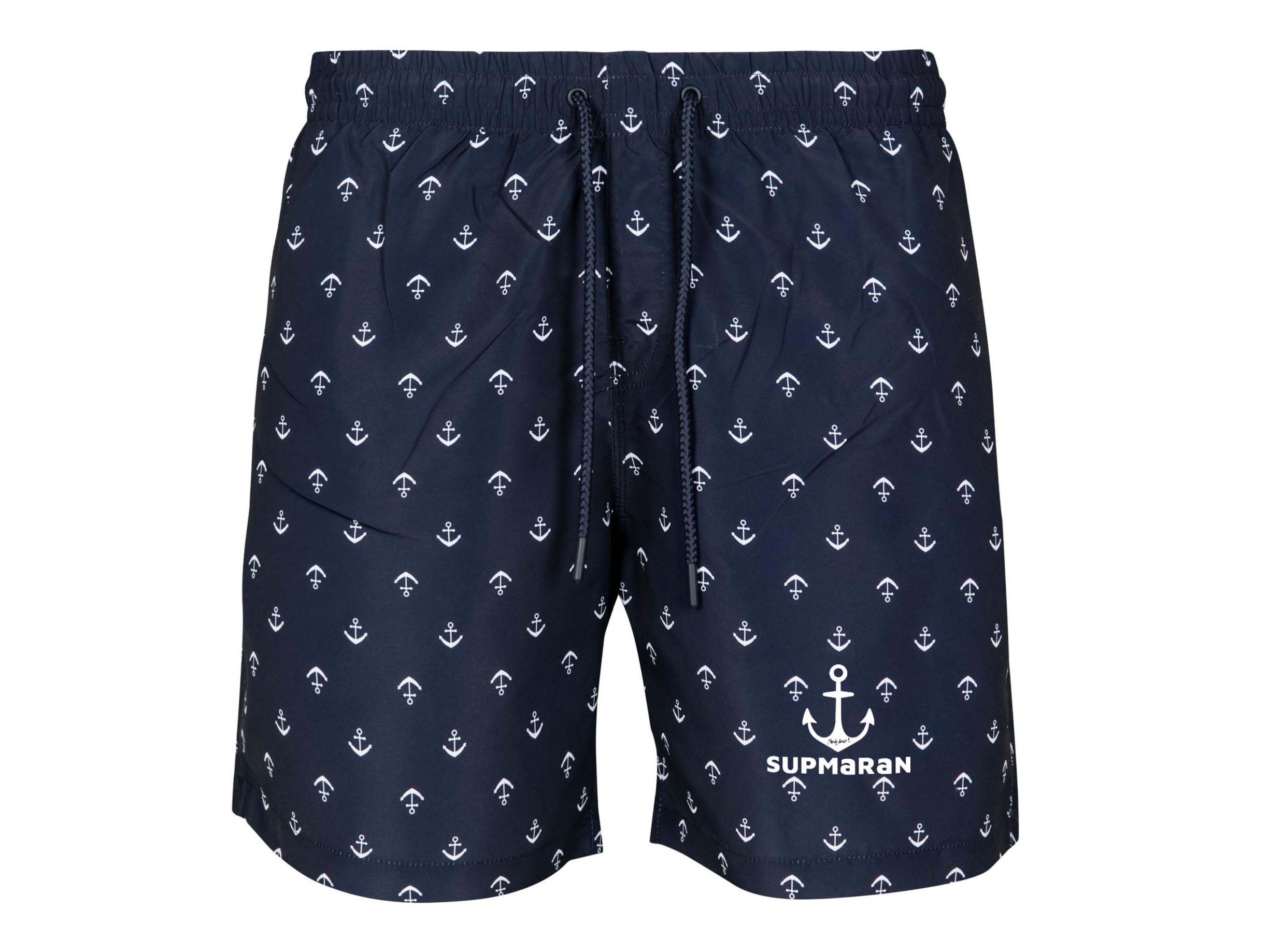 SUPMaRaN Swim Shorts - Badehose mit Anker-Print – Bild 2
