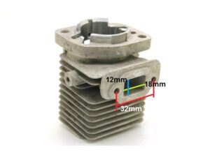 Zylinder, Kolben, Ringe, Bolzen, Lager zu XY1E32F 2-Takt Benzinmotor