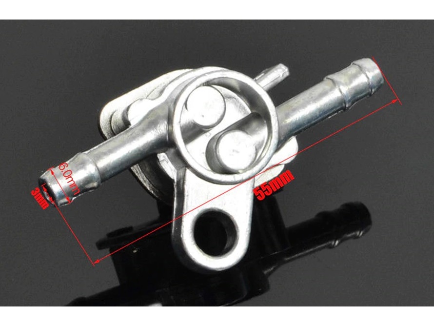 Benzinhahn Metall Inline zu Pocket Bikes, Peidu, Bashan usw – Bild 3