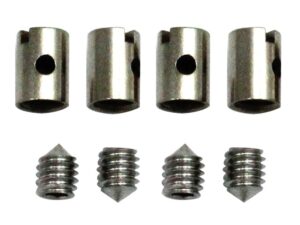 Befestigungsschrauben 5mm für Gaskabel/Vergaserkabel - 4er-Set