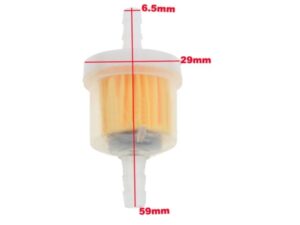Benzinfilter für Pocketbikes, Quads usw, 6.5mm Anschluss
