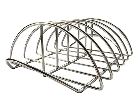 Spare-Rib Halterung / Grillgestell - Rippchenrost - Grösse M – Bild 2