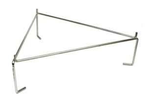 Pizzastein Aufsatz,Rosterhöhung für Grills mit 46cm Rost-Durchmesser