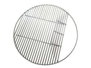 Grillrost Gitterrost klappbar 36cm Durchmesser, Chromstahl