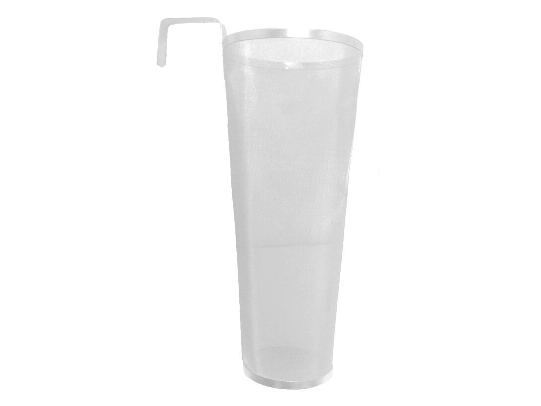 Hopfensieb Hopfenfilter Hop Spider 36 x 15 cm - einarmig, 300 Mikron
