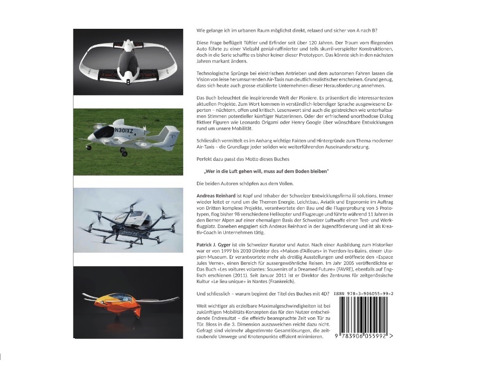 Fachbuch - Door to Door 4D Mobilität Airtaxis Drohnen – Bild 2