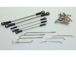 Anlenkungsgestänge-Set mit Schrauben zu F-16 von HSDJets und Andere