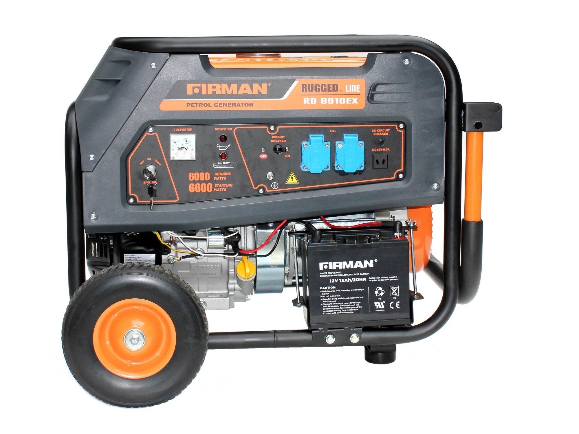 Firman RD8910EX - Benzin Generator mit 6600 Watt – Bild 2