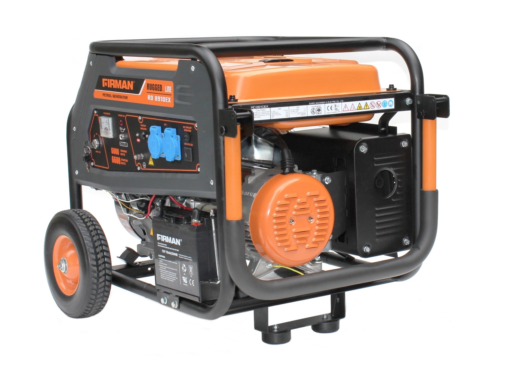 Firman RD8910EX - Benzin Generator mit 6600 Watt – Bild 3