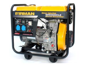 Betriebsbereit Firman SDG5500CLE - Diesel Generator mit 5000 Watt