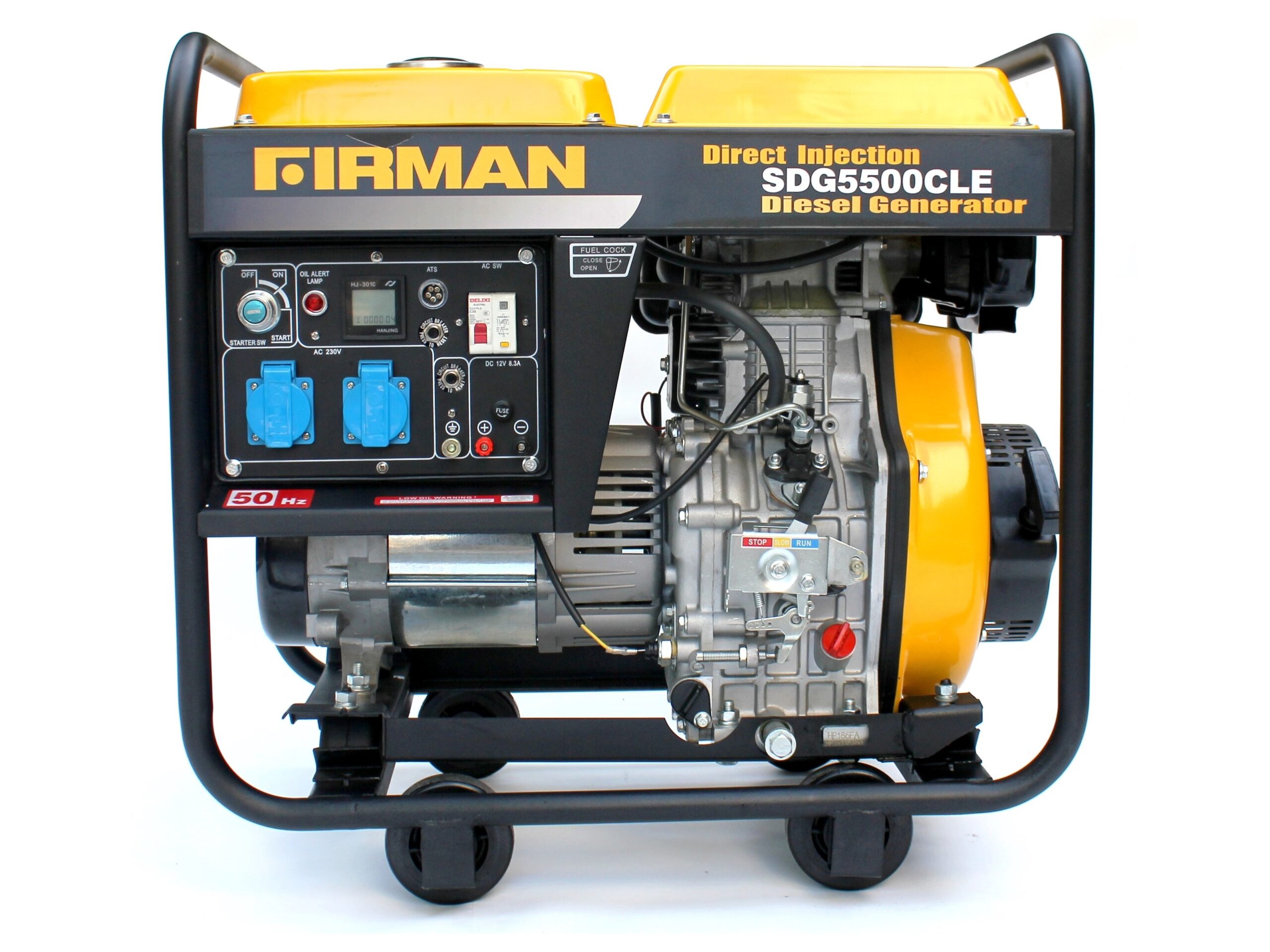 Betriebsbereit Firman SDG5500CLE - Diesel Generator mit 5000 Watt – Bild 2
