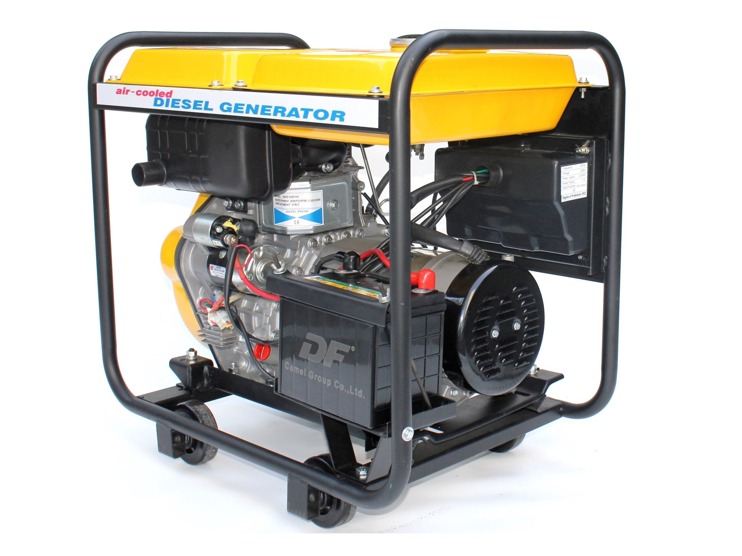 Betriebsbereit Firman SDG5500CLE - Diesel Generator mit 5000 Watt – Bild 5