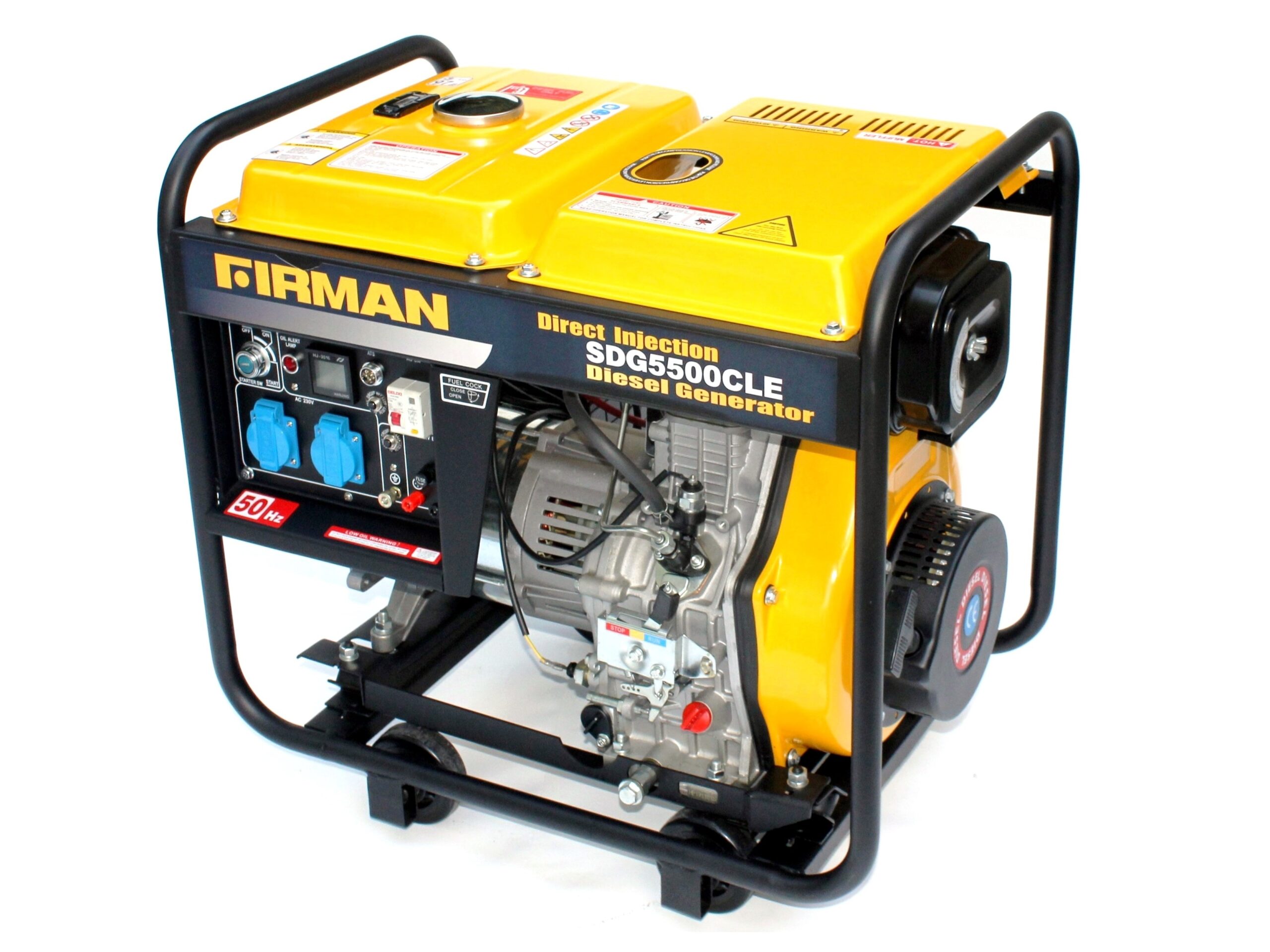 Betriebsbereit Firman SDG5500CLE - Diesel Generator mit 5000 Watt – Bild 6