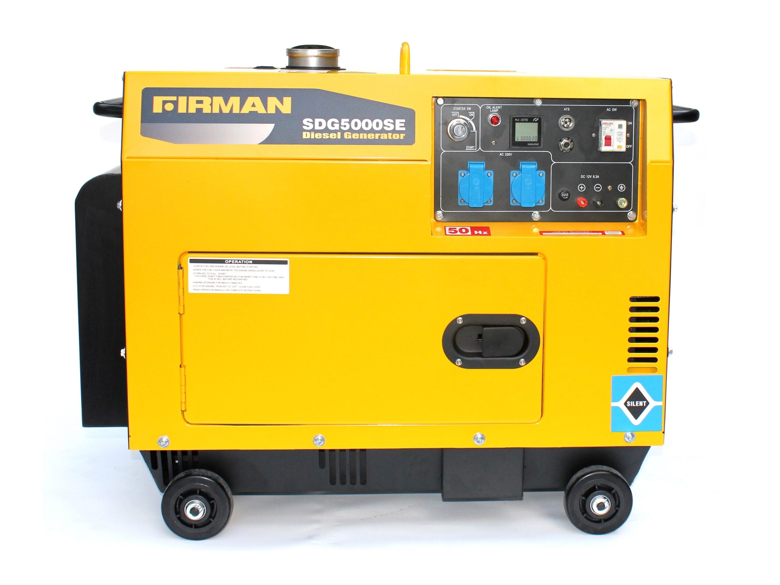 Firman SDG5000SE - Diesel Generator mit 4500 Watt – Bild 2