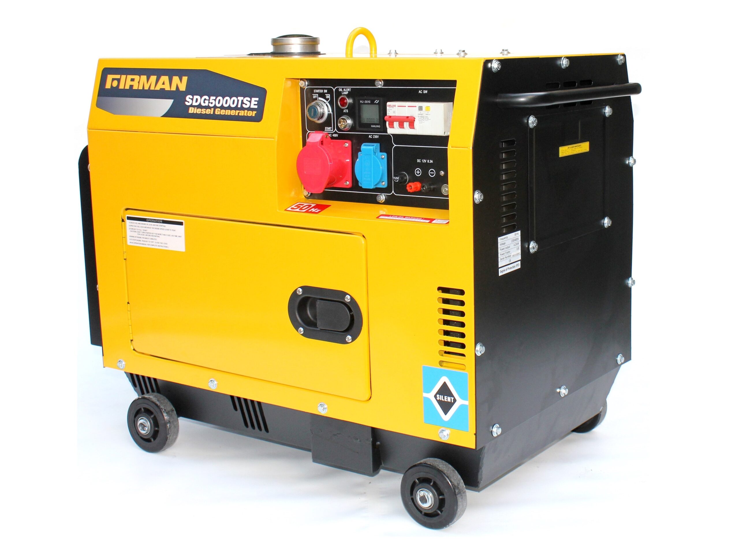 Firman SDG5000TSE - Diesel Generator mit 4500 Watt - 3-Phasen