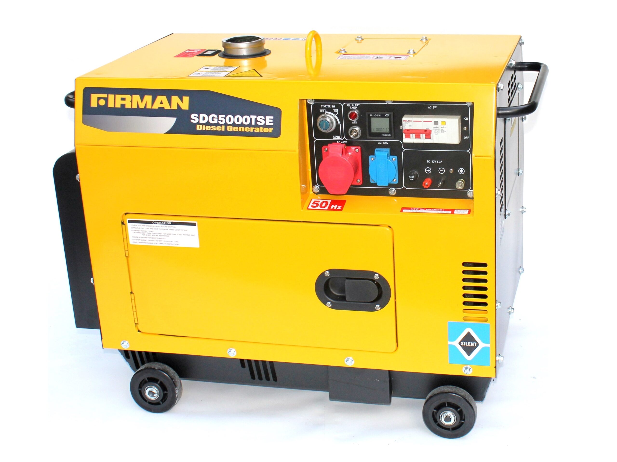 Firman SDG5000TSE - Diesel Generator mit 4500 Watt - 3-Phasen – Bild 5