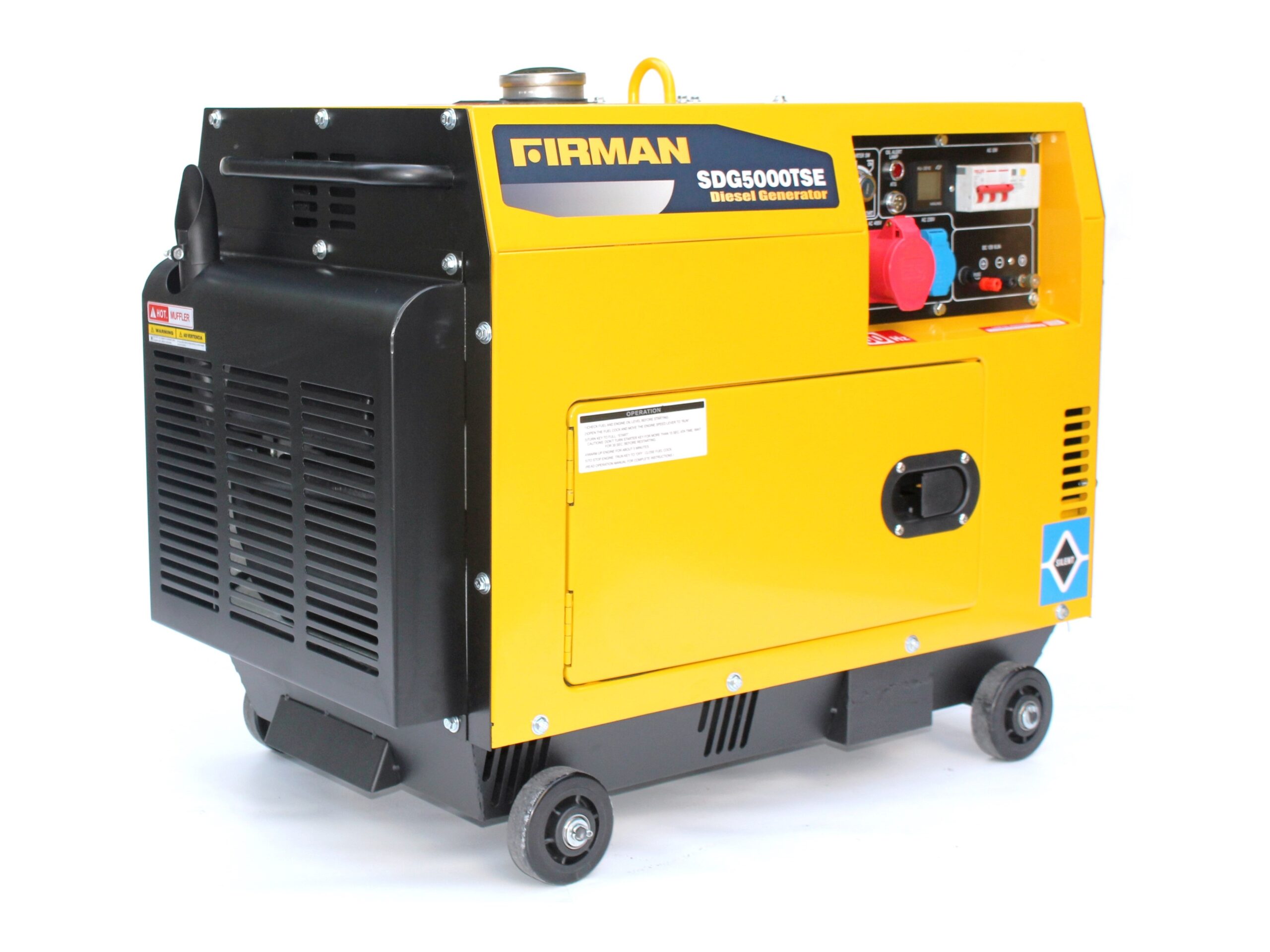 Firman SDG5000TSE - Diesel Generator mit 4500 Watt - 3-Phasen – Bild 4