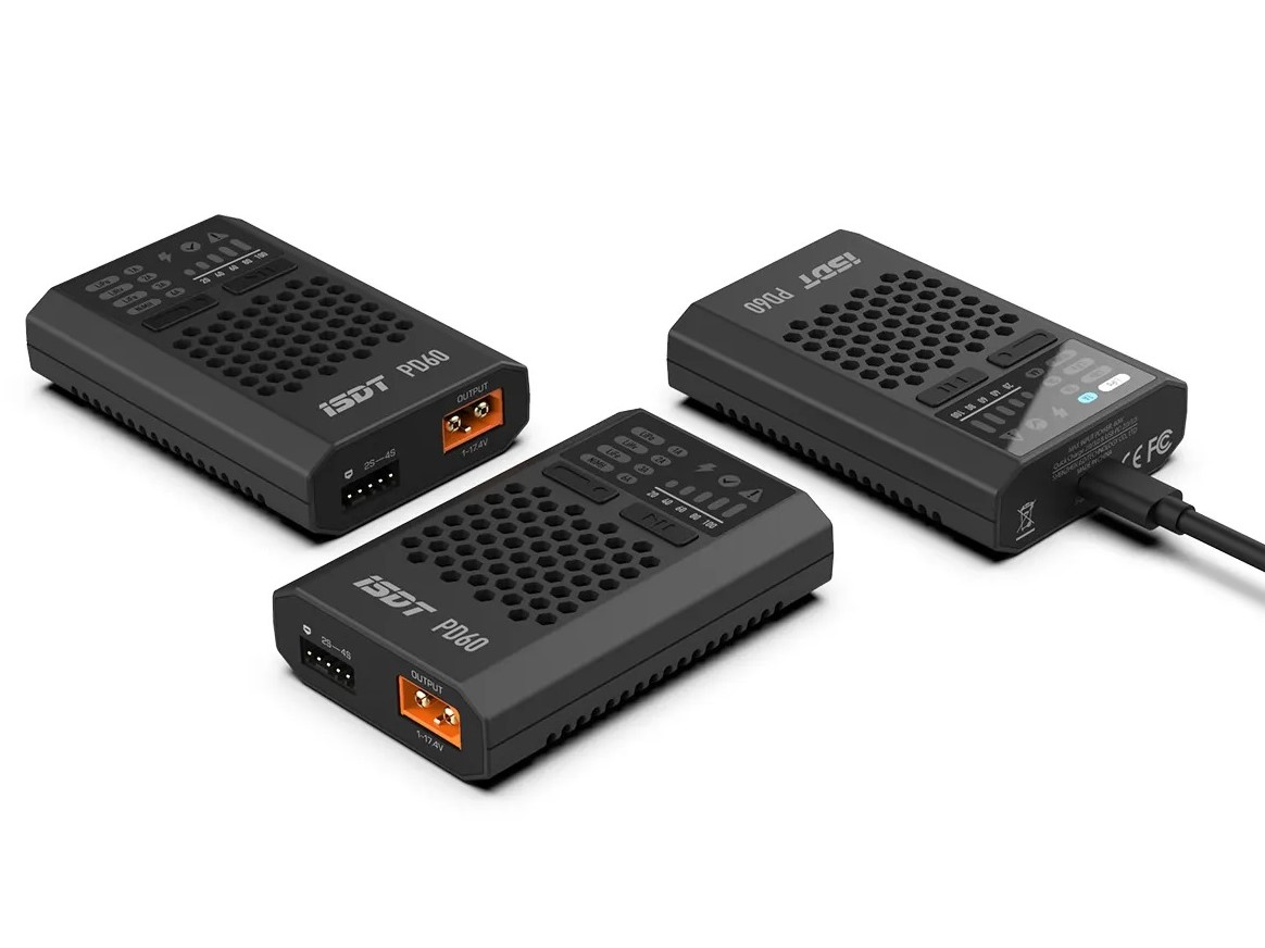 iSDT USB-Ladegerät PD60 - 60W / 6A - bis 4S LiPo