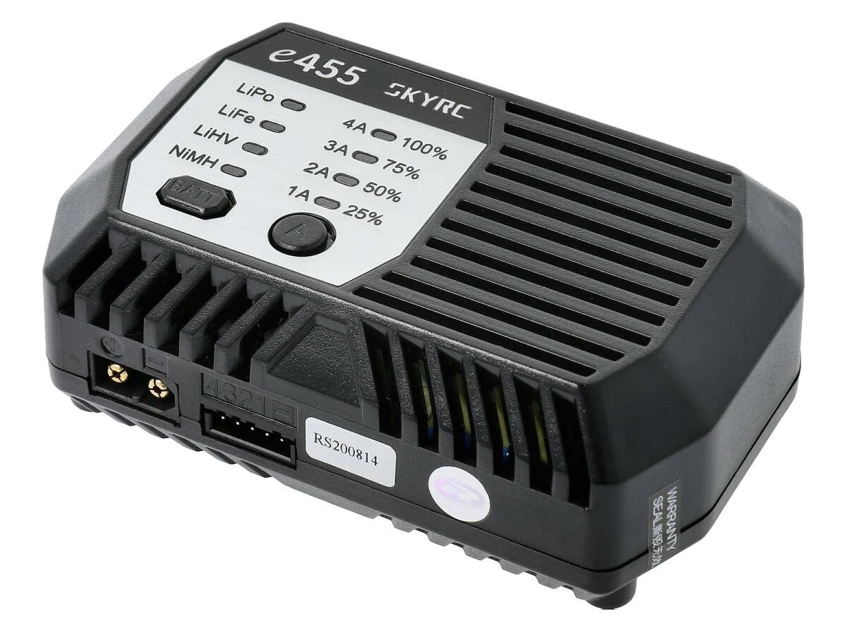 SkyRC Balancer - LiPo-Ladegerät E455 230V, 50 Watt für 2-4S LiPos
