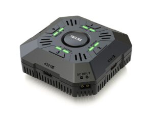 SkyRC E4Q Quattro Lipo  Ladegerät - 4x50W - 2-5A - für 2-4S Lipos