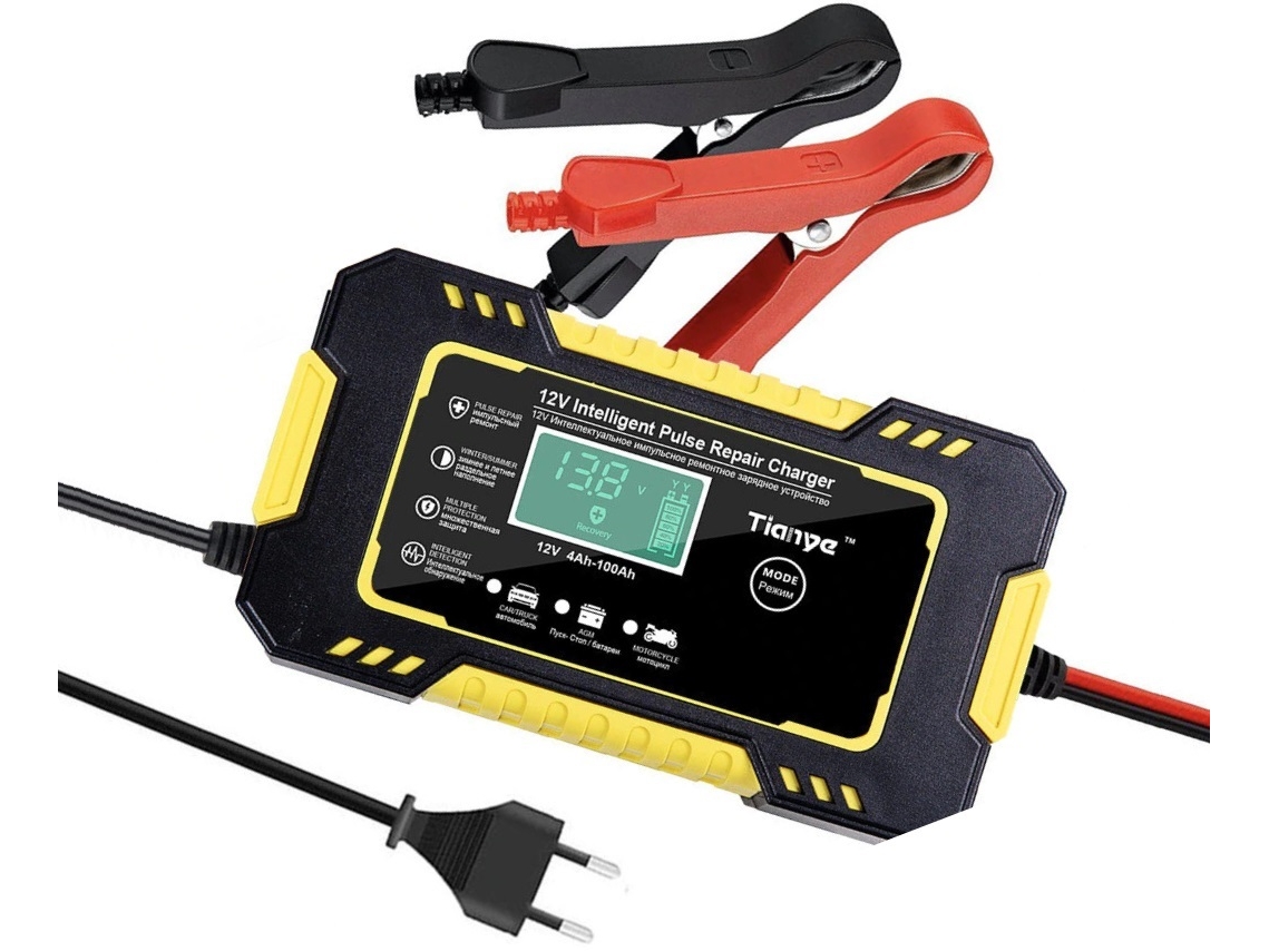 Profi Batterie-Ladegerät 12V 6A für Blei-Gel-Akkus