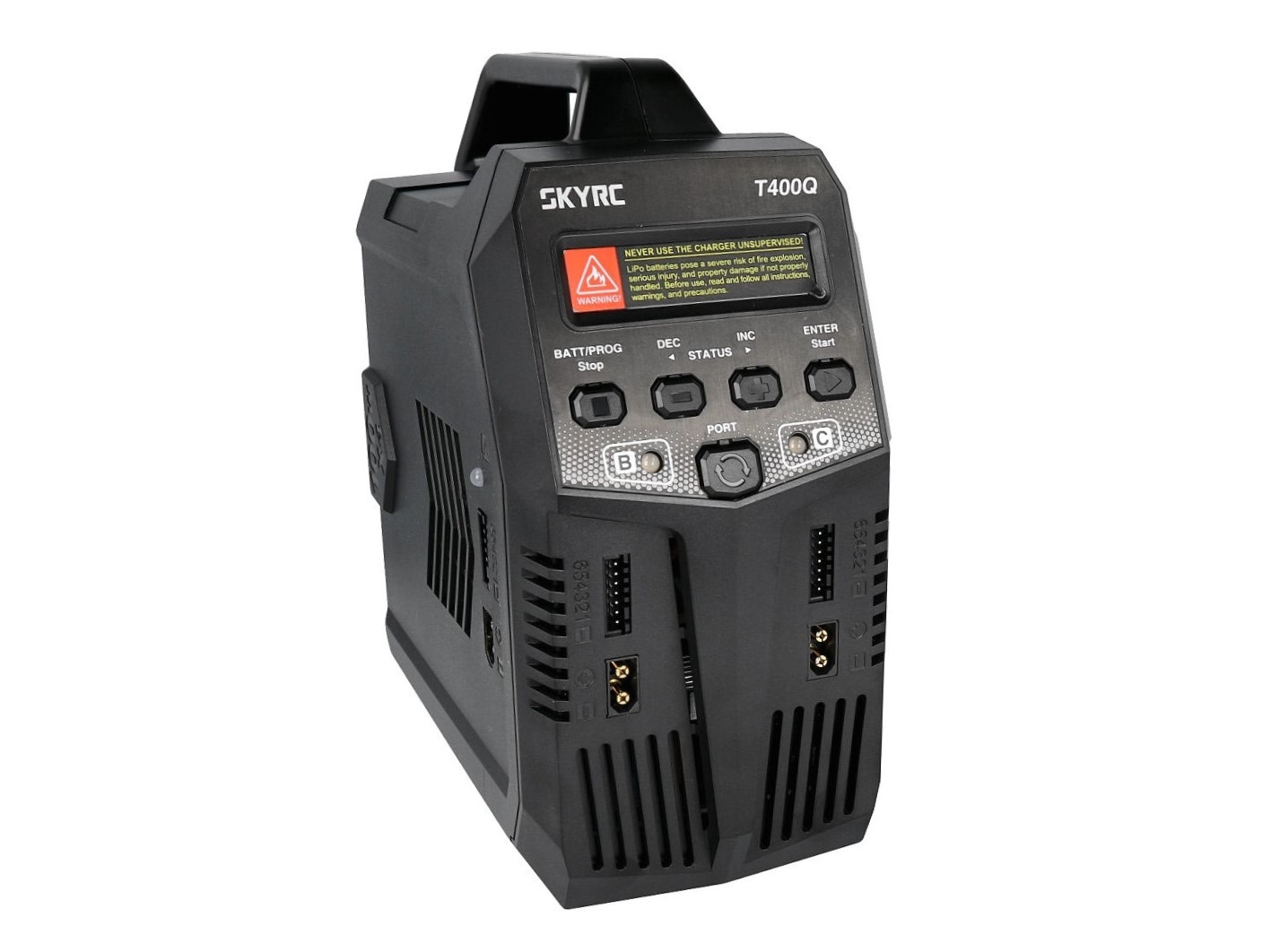 SkyRC T400Q Quattro Ladegerät 1-6S - 12A - 4x 100W