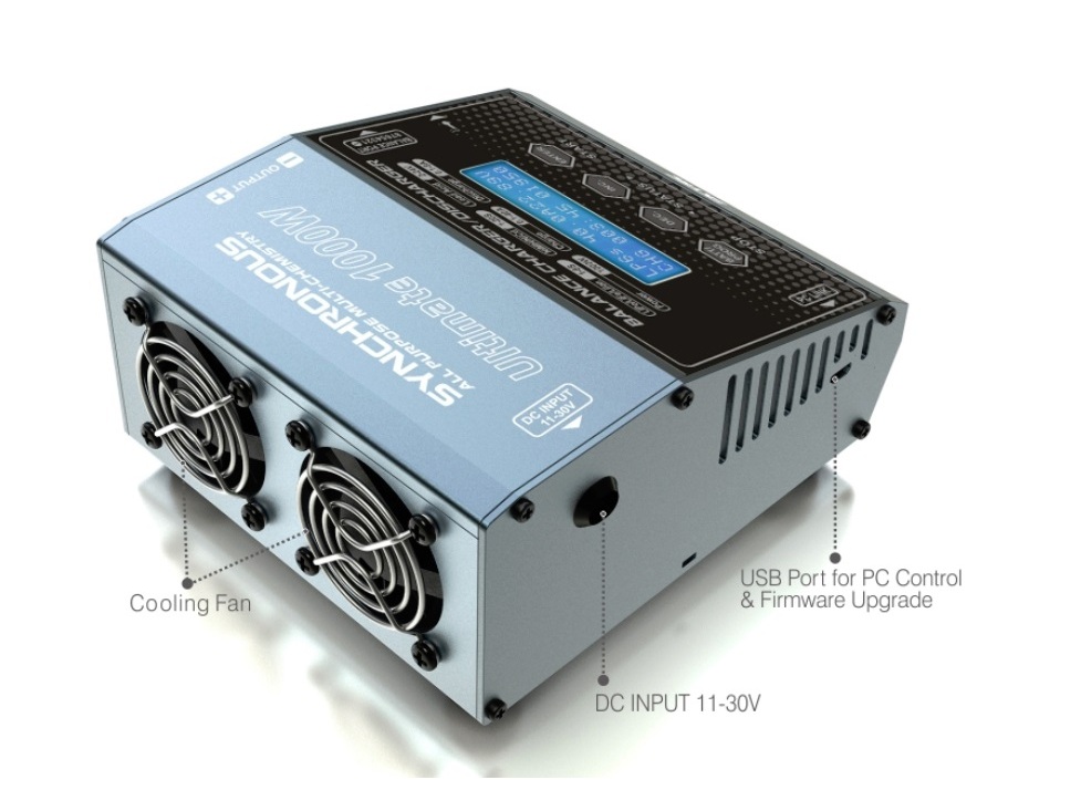 SkyRC Synchronous Ultimate 1000W Ladegerät / Balancer 40A – Bild 3