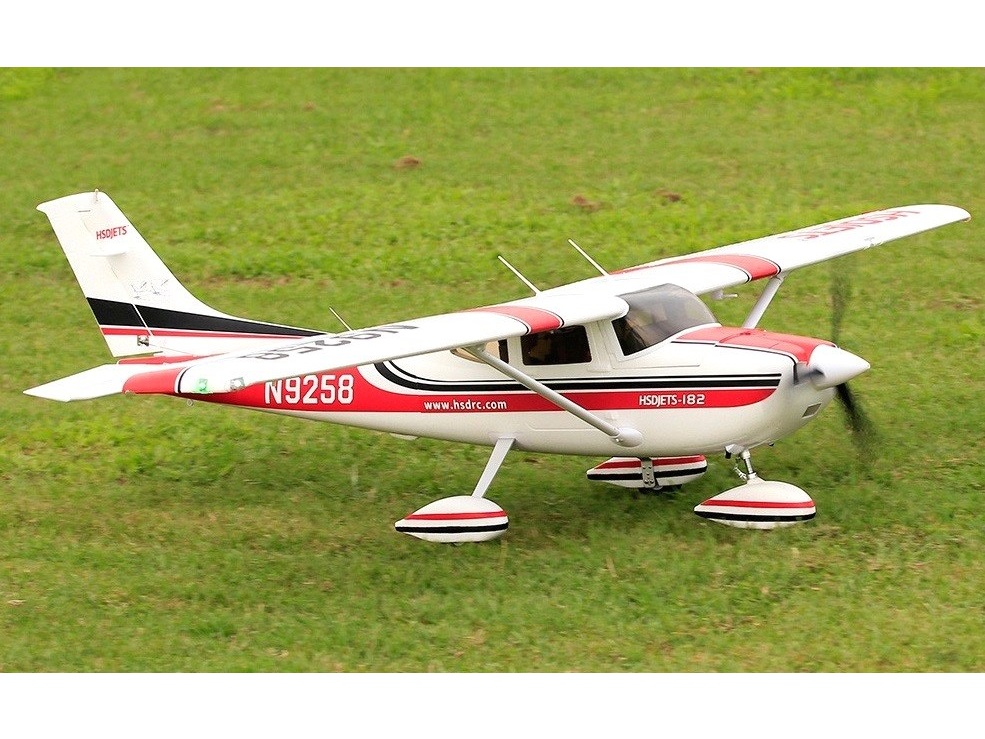 Cessna-182, Spw 2000mm, 6S PNP-Set von HSDJets – Bild 4