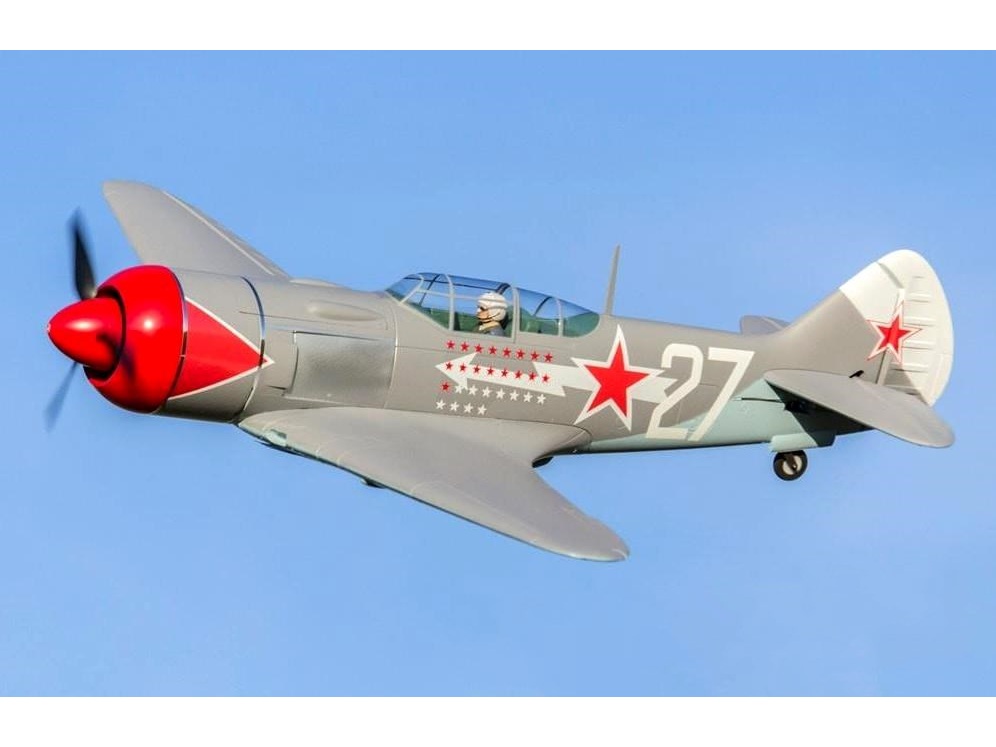 Lavochkin La-7, Spw 1100mm, PNP-Set, FlightLineRC / Freewing – Bild 2