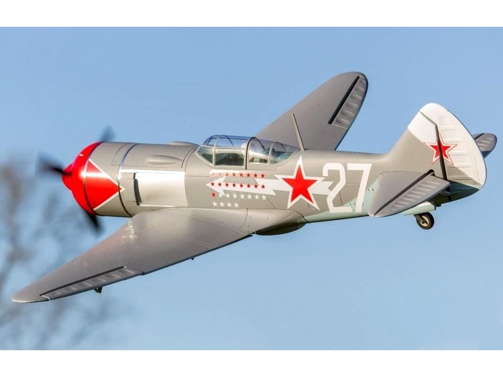 Lavochkin La-7, Spw 1100mm, PNP-Set, FlightLineRC / Freewing – Bild 4