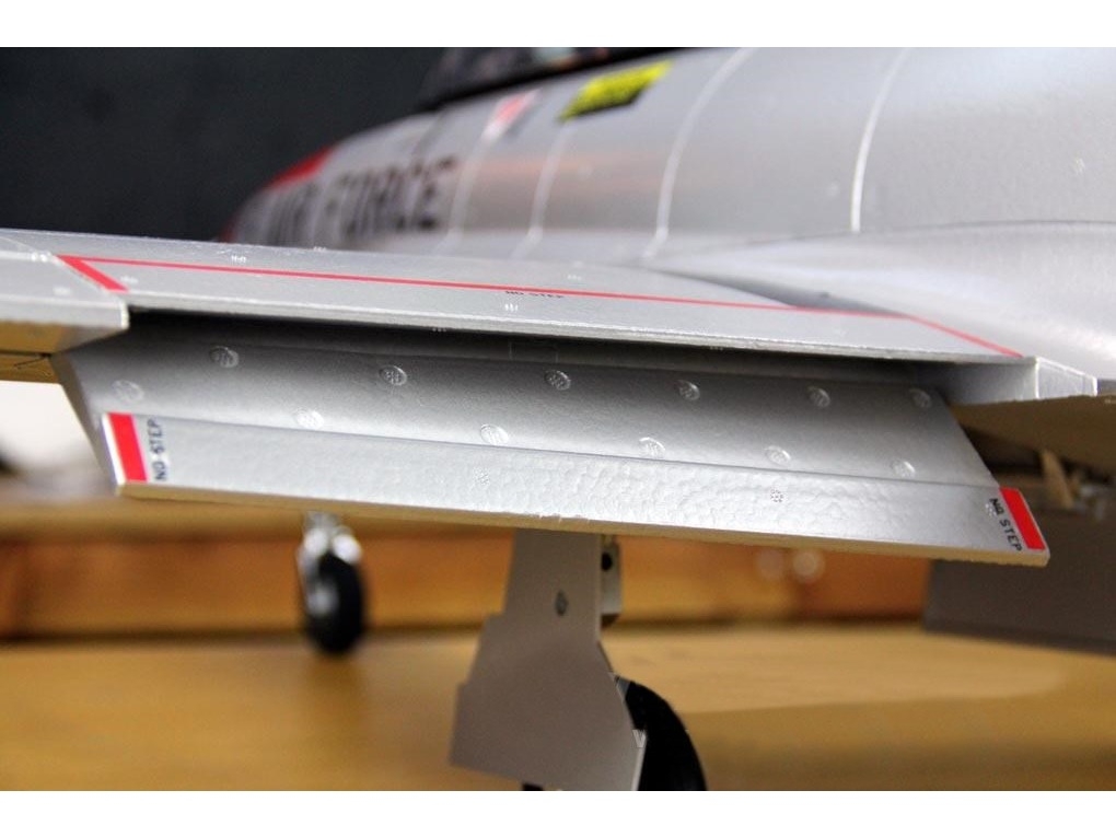 T-33 Shooting Star German, 80mm Impeller-Jet, Spw 1350mm, PNP-Set, Freewing – Bild 4