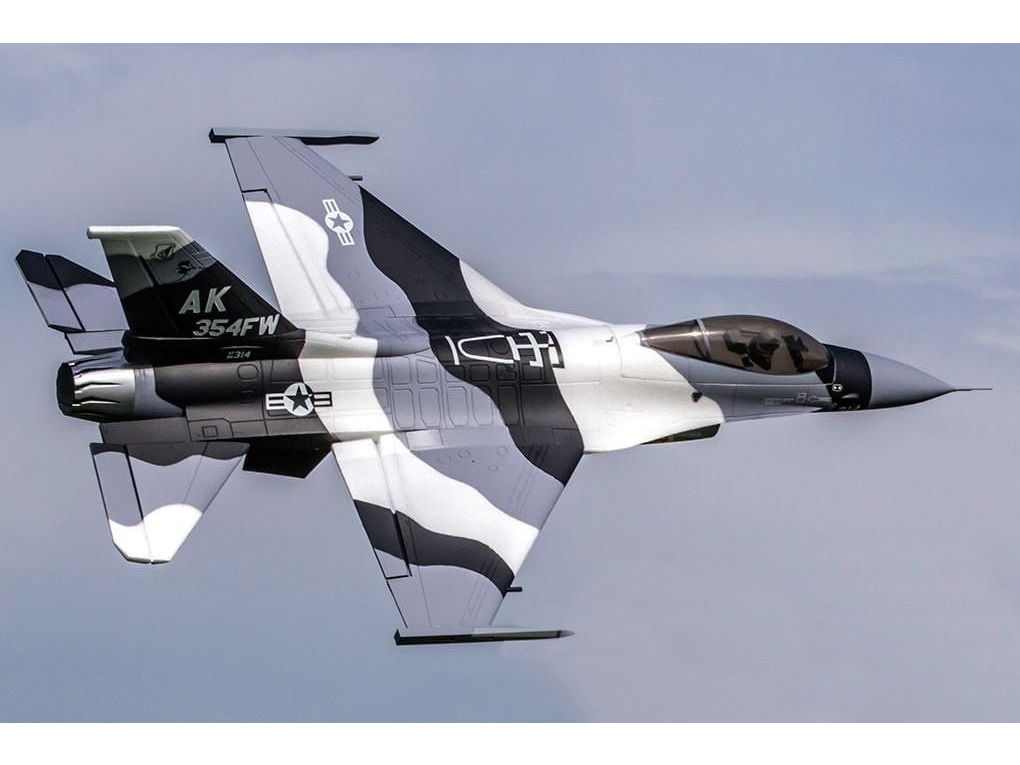 Falcon F-16 - V3 Deluxe, Spw 878mm, PNP-6S-Set von Freewing