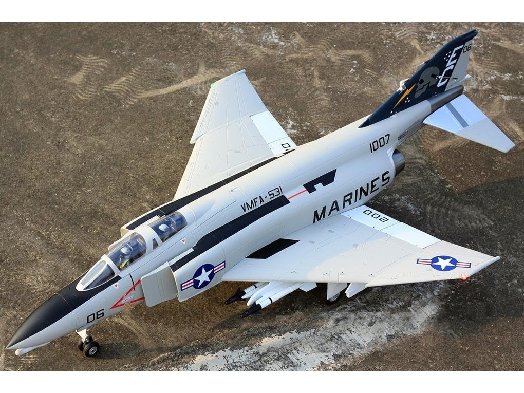 F-4D Phantom II, 90mm EDF Jet, Spw 1030mm, 8S - PNP-Set von Freewing – Bild 2