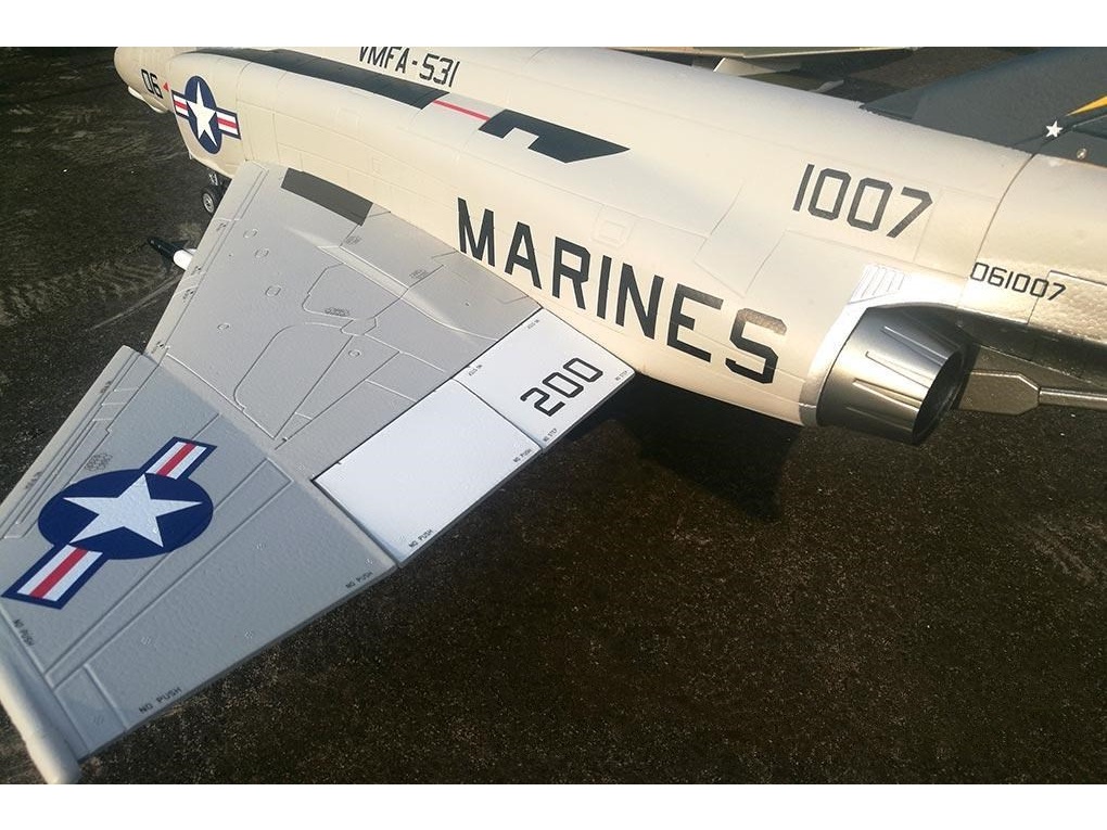 F-4D Phantom II, 90mm EDF Jet, Spw 1030mm, 8S - PNP-Set von Freewing – Bild 3