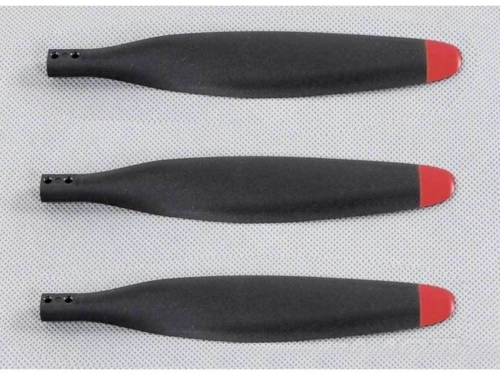 Propeller 12x7 linksdrehend / reverse zu Lockheed P-38 Lightning, 1600mm Freewing P412071R