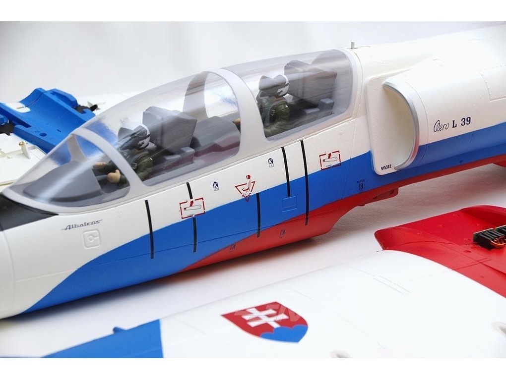 L-39 Albatros, 80mm EDF Jet V3, Spw 1054mm, 6S-Inrunner - PNP-Set, Freewing – Bild 4