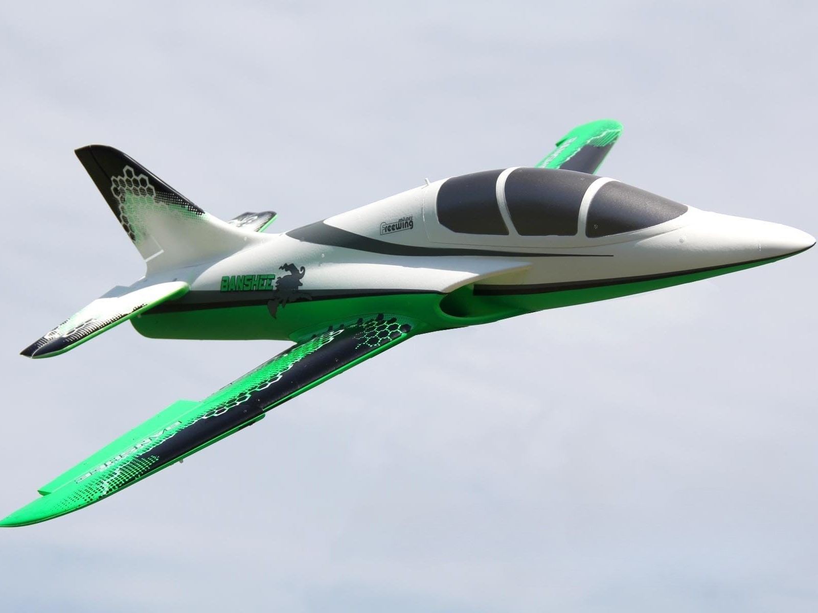 Banshee 64mm Sport Jet, Spw 900mm, 4S PNP-Set, Freewing – Bild 3