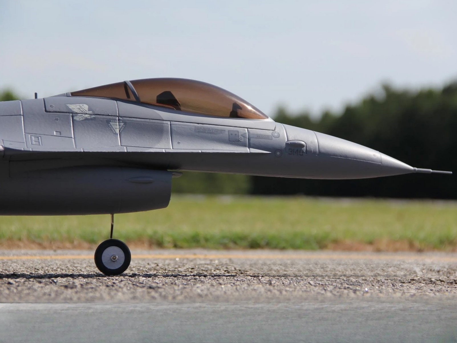 F-16 Falcon V2, 64mm EDF Jet, Spw 680mm, 4S PNP-Set, Freewing – Bild 6