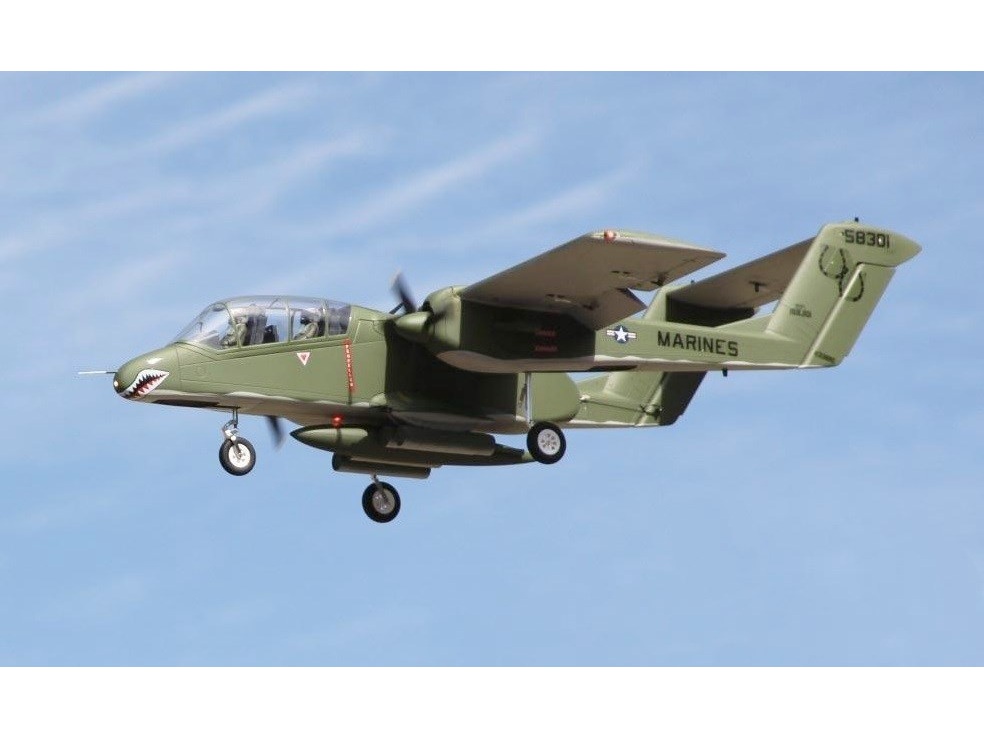 OV-10 Bronco, Spw 1400mm, PNP-Set, FlightLineRC / Freewing – Bild 2