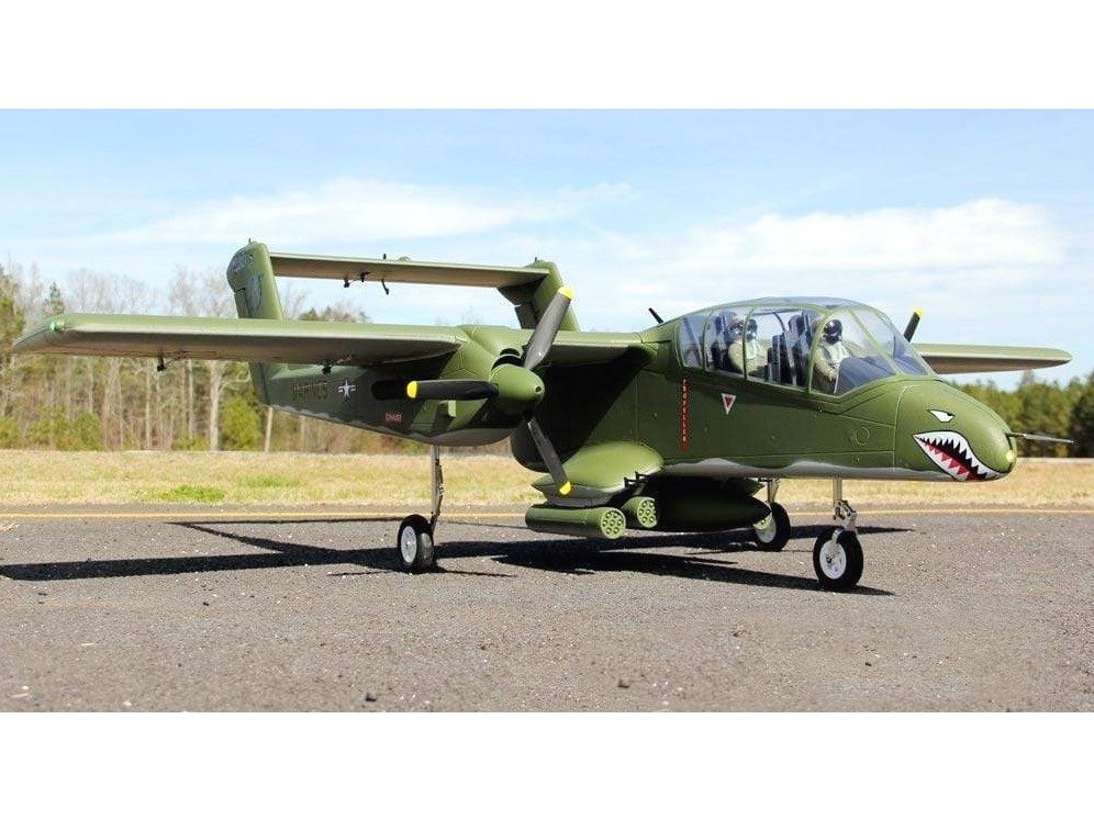 OV-10 Bronco, Spw 1400mm, PNP-Set, FlightLineRC / Freewing – Bild 4