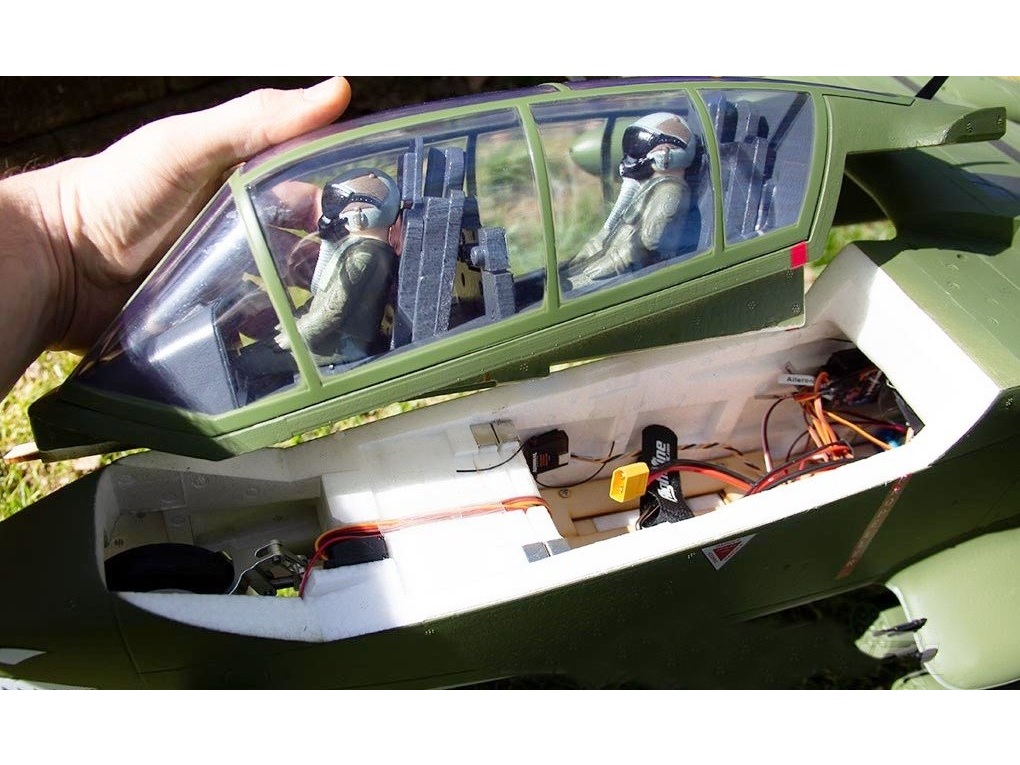 OV-10 Bronco, Spw 1400mm, PNP-Set, FlightLineRC / Freewing – Bild 6