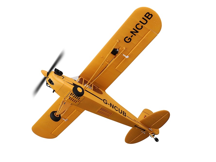 Skylark Piper J3 / A160, Spw 650mm, RTF Komplett Set mit Gyro – Bild 5