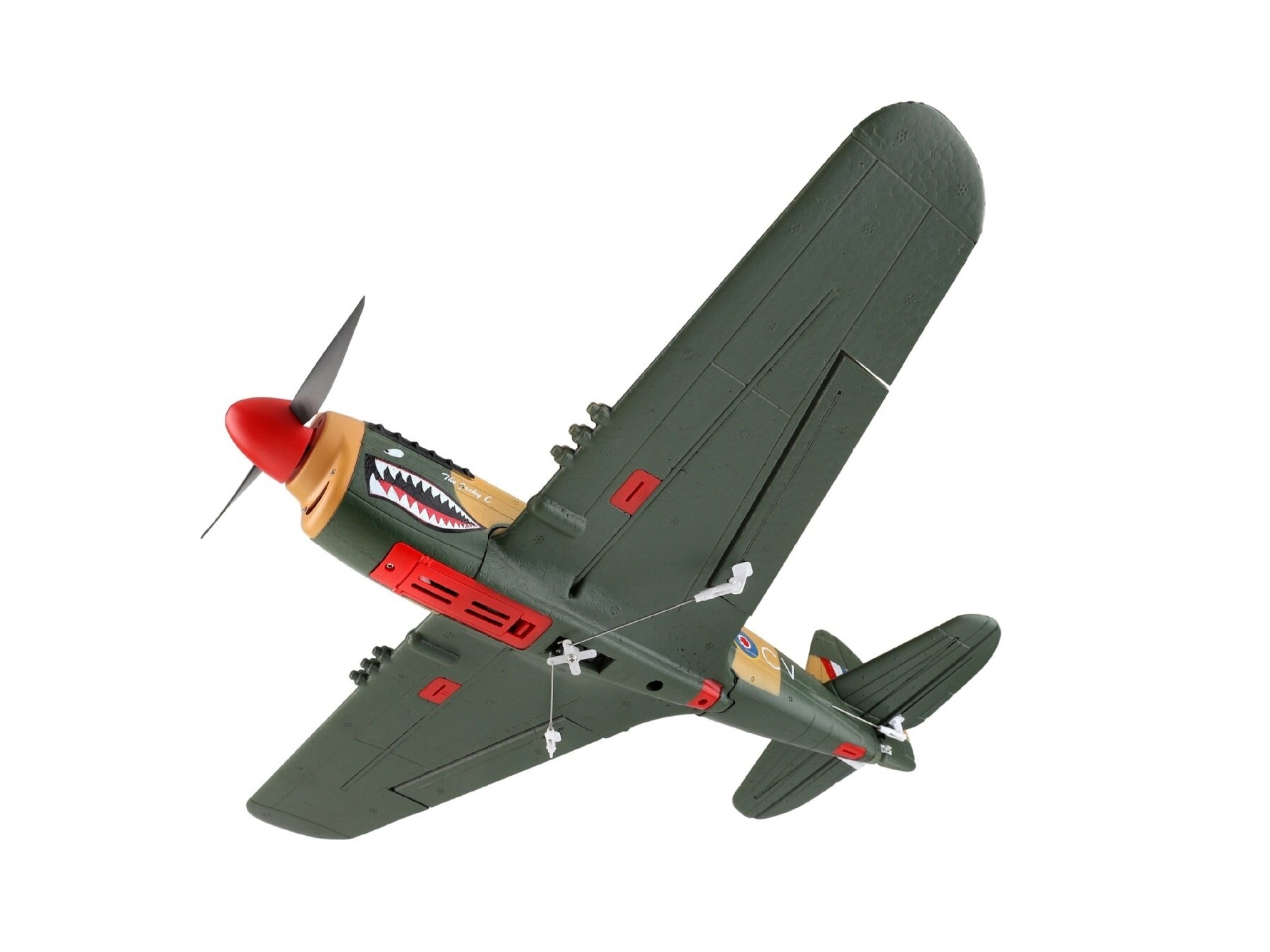 Curtiss P-40 / A220, Spw 384mm, RTF mit Gyro – Bild 6