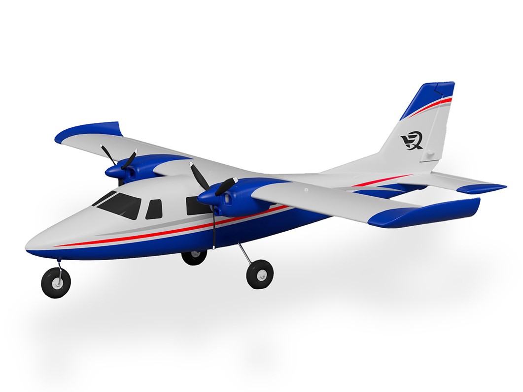 Partenavia P68, Spw 850mm, PNP-Set in blau von XFLY-Model