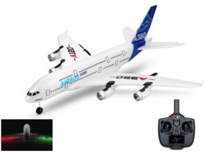 Mini Airbus A120 - A380 mit LED und 3-Achs-Gyro, Spw 510mm, RTF-Set