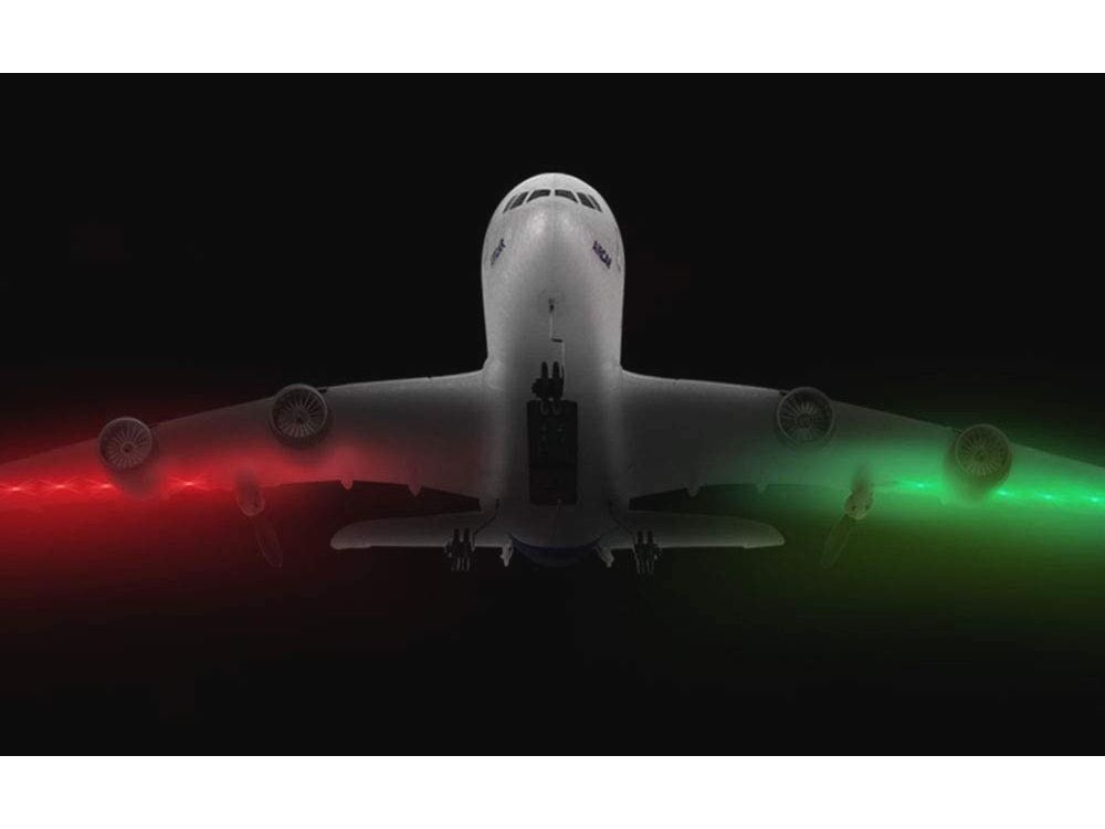 Mini Airbus A120 - A380 mit LED und 3-Achs-Gyro, Spw 510mm, RTF-Set – Bild 4