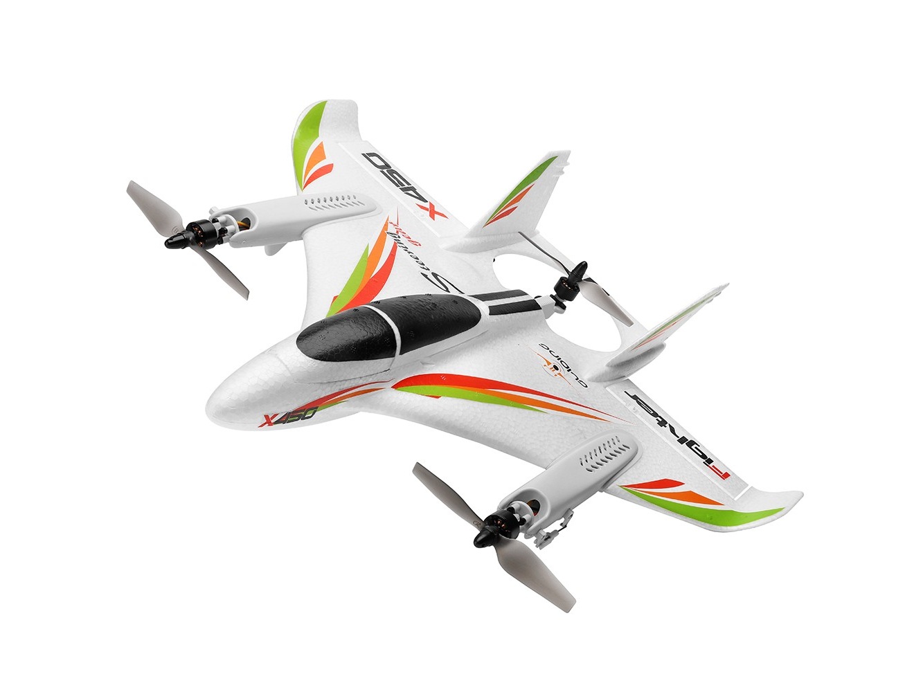 RC Multi-Copter Jet Fighter X450 Aviator mit 6-Achs-Gyro, Spw 450mm, RTF-Set – Bild 2