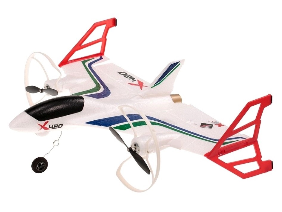 RC Multi-Copter Jet Fighter X420 mit 6-Achs-Gyro, Spw 420mm, RTF-Set – Bild 2